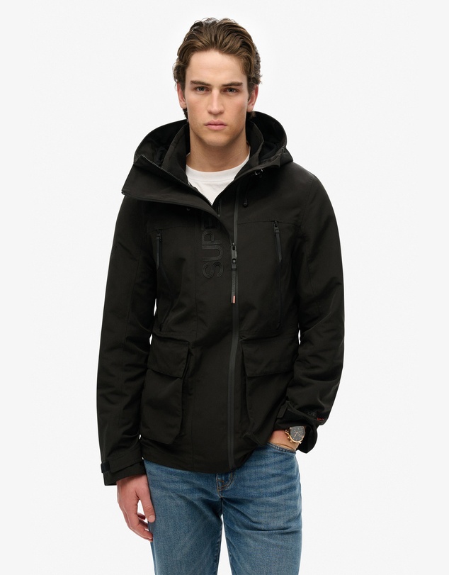 Superdry - Slim Fit Hood Ultimate Embroidered Windbreaker