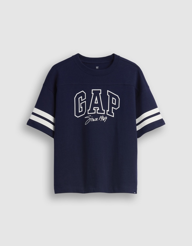 GAP - Oversized Seam Logo Tee - Teens