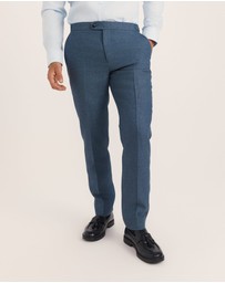 SABA - Lucian Cotton Linen Suit Pant