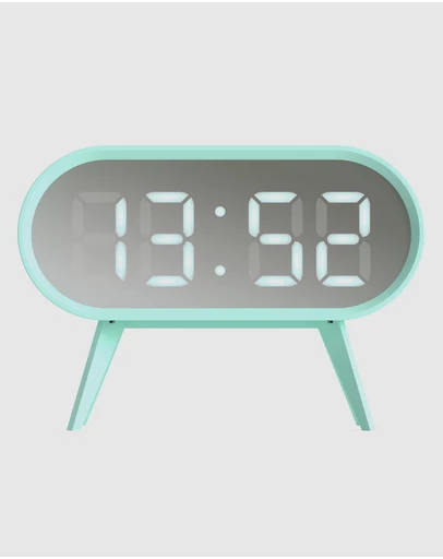 Newgate - Newgate Space Hotel Cyborg Led Alarm Clock Blue