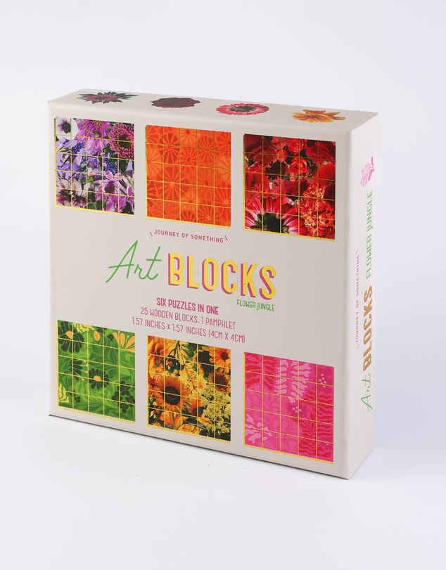 Journey Of Something - Art Block Puzzle - Flower Jungle