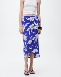 M.N.G - Floral Sarong Skirt