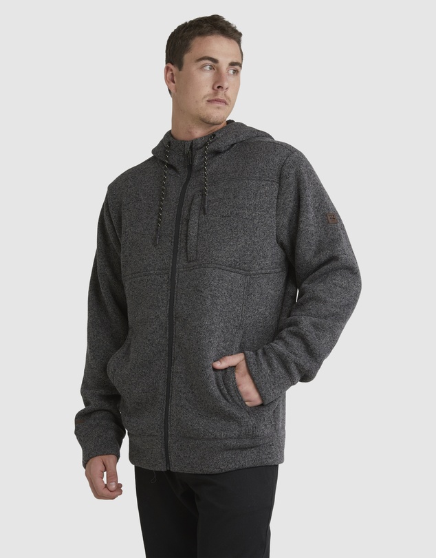 Billabong - Mens Boundary Sherpa Zip Up Hoodie