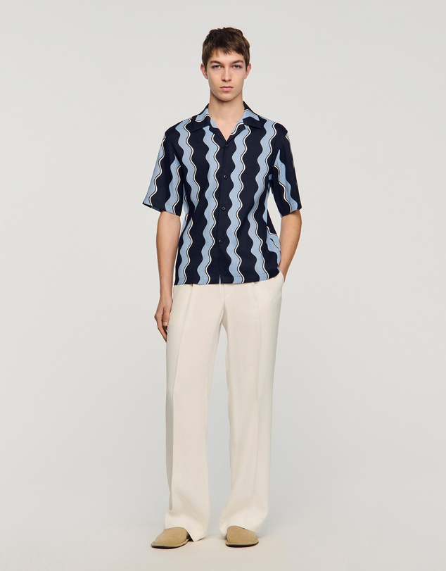 Sandro - Waves Mc Shirt