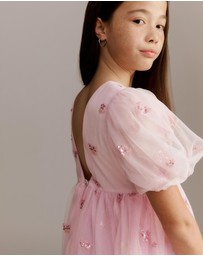 Bardot Junior - Rhea Tulle Mini Dress - Kids-Teens