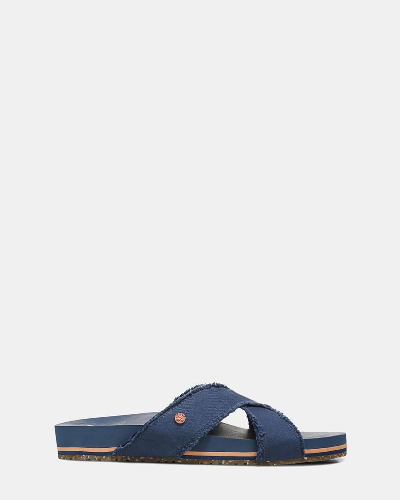 Panama Beach Slide - Navy by Vionic Online | THE ICONIC  display picture 3