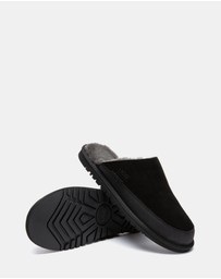 EVERAU - Australian Shepherd Ugg Frozark Slipper Cow Suede Upper House Shoes
