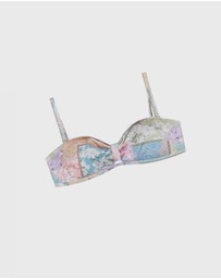 Aqua Blu Kids - Brindle Bandeau Bikini Set - Teens