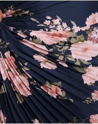 Petal & Pup - Kleo One Shoulder Maxi Dress - Navy Floral