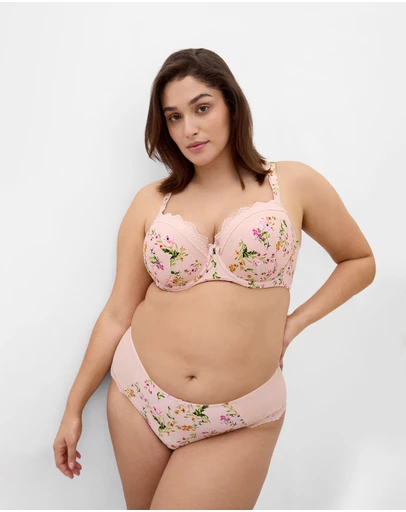 City Chic - Lucinda Print Shorty