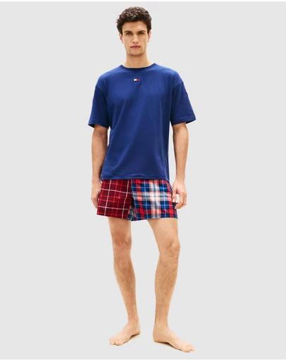 Tommy Hilfiger - Short Sleeve Woven Shorts Print Set