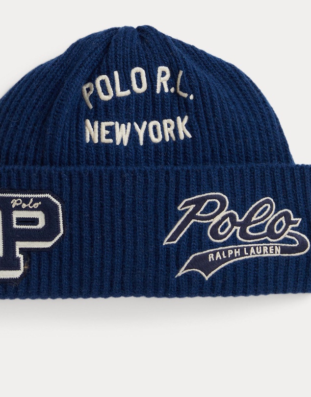 Polo Ralph Lauren - Logo-Patch Wool-Blend Watch Cap