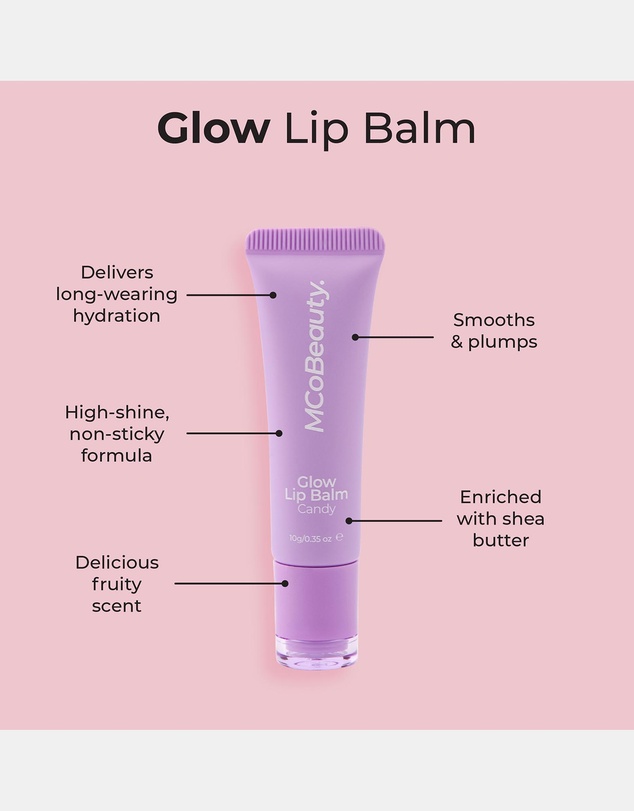 MCoBeauty - Glow Lip Balm - Candy