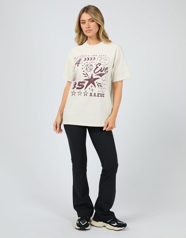 All About Eve - Destination Relaxed Tee Oat