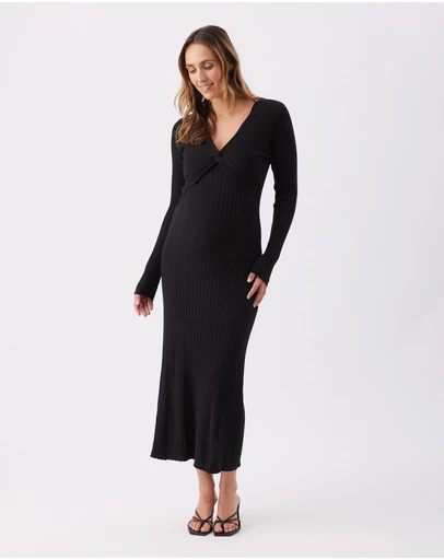 Ripe Maternity - Remi Knit Nursing Dress