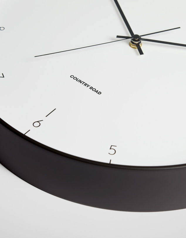 Country Road - Della Wall Clock
