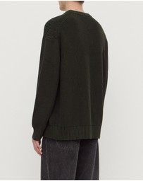 Assembly Label - Carson Cotton Rib Knit Jumper