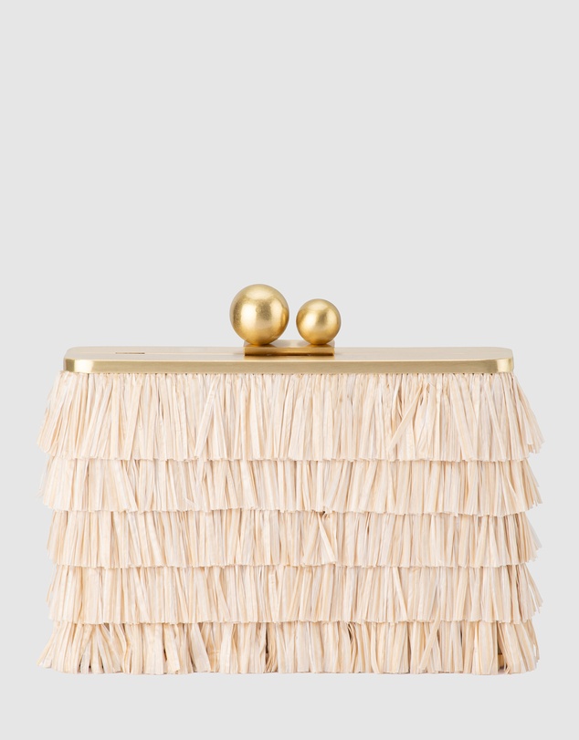 Olga Berg - Carlita Fringe Clutch