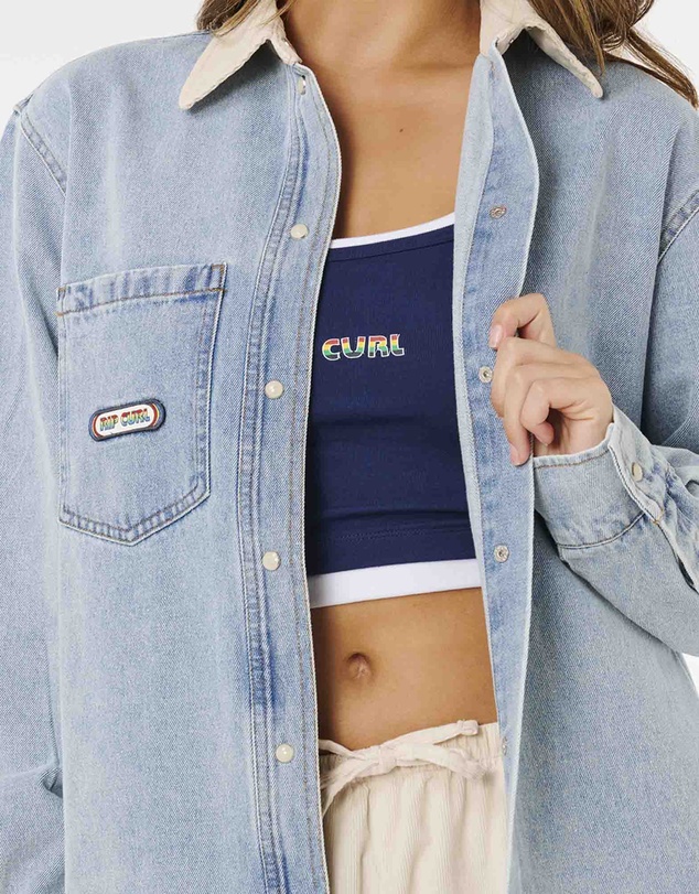 Rip Curl - Surf Side Relaxed Denim Shirt