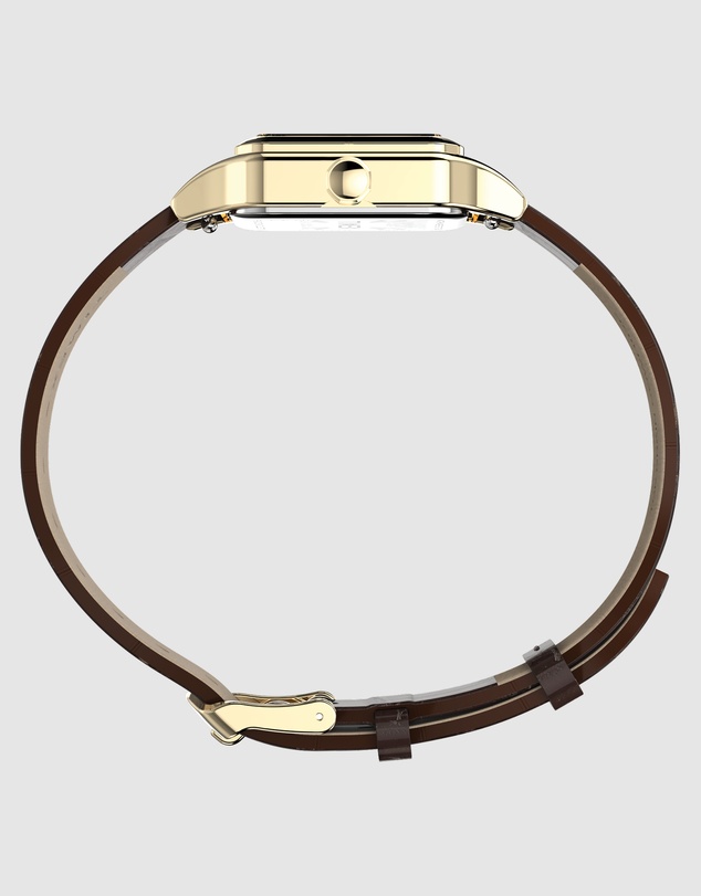 TIMEX - Addison 23mm Brown Leather Strap Watch