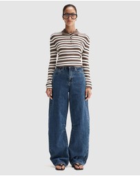 Elka Collective - Ana Long Sleeve Polo