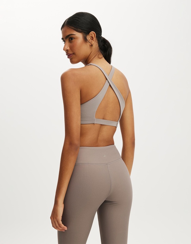 Cotton On Body Active - Ultra Move Cross Back Crop