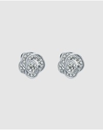 Ted Baker - Florine Crystal Flower Stud Earrings