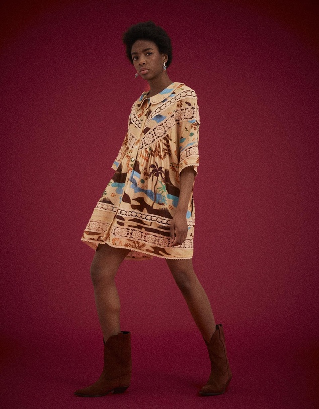 KINGA CSILLA - Island Nola Button Down Dress