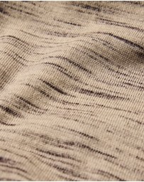Calibre - Melange Merino Wool Long Sleeve Polo Flint