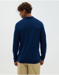 AERE - Merino Wool Knit Polo