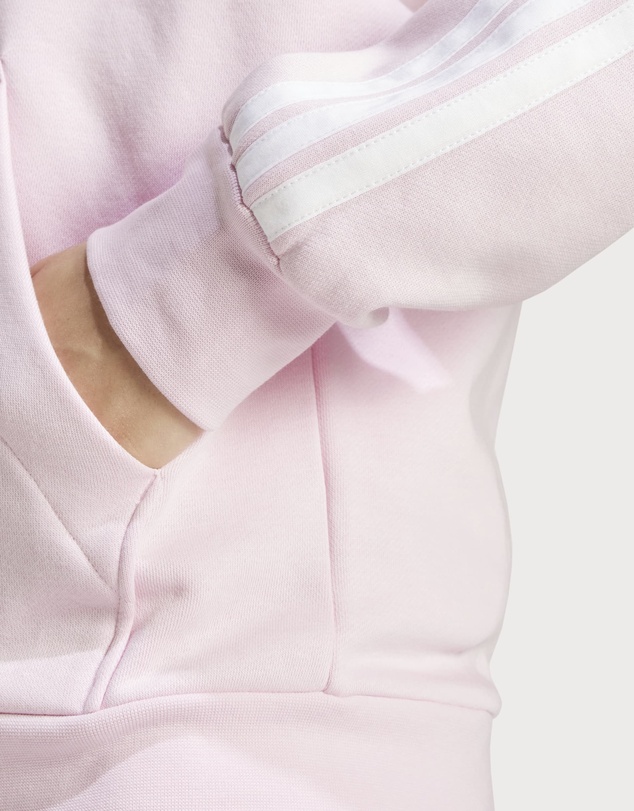 adidas Sportswear - Essentials 3-Stripes Full-Zip Fleece Hoodie Womens