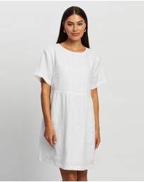 White By FTL - Zavi Linen Dress