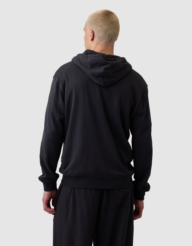 GAP - French Terry Relaxed Gap 1969 Logo Zip Hoodie