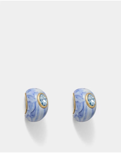 MIMCO - Destined Resin Hoop Earrings