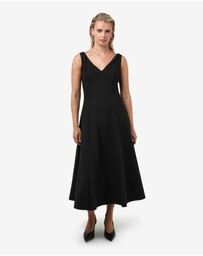 Forcast - Yana V-Neck Panel Dress