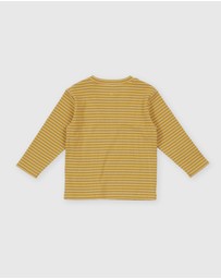 Goldie + Ace - Essential Stripe Rib Top - Babies-Kids
