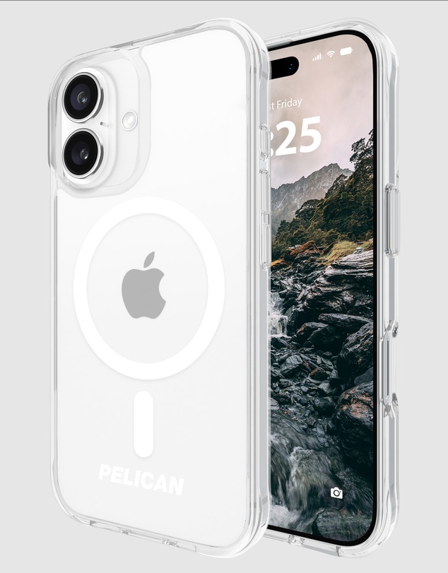 Pelican - Pelican Ranger Mag Safe Case for iPhone 16 - Clear
