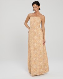 Winona - Morska Panel Midi Dress