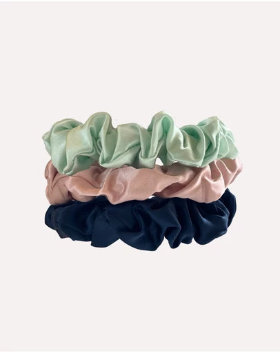 SILK MAGNOLIA - Pure Silk Scrunchie