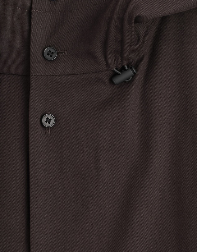 COS - Hooded Cotton Shirt