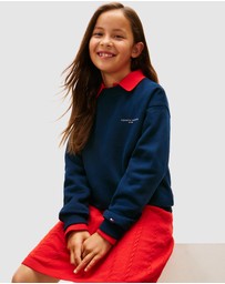 Tommy Hilfiger - Brushed Fleece Logo Sweatshirt - Kids