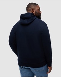 Tommy Hilfiger - Big & Tall Logo Terry Drawstring Hoody