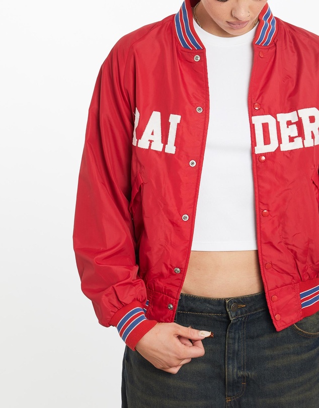 Vintage by The Real Deal - Pre Loved - Vintage 80s NFL Oakland Raiders Bomber Jacket
