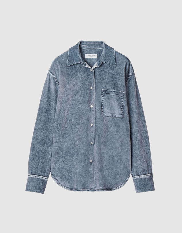 rag & bone - rb Miramar Velvet Connie Shirt