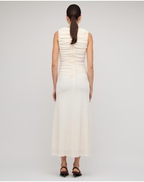 Staple the Label - Lyric Gathered Midi Dress