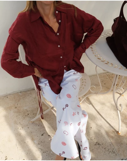 Jag - Zuri Side Tie Shirt