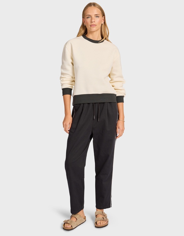 Academy Brand - Maggie Contrast Crew Sweat