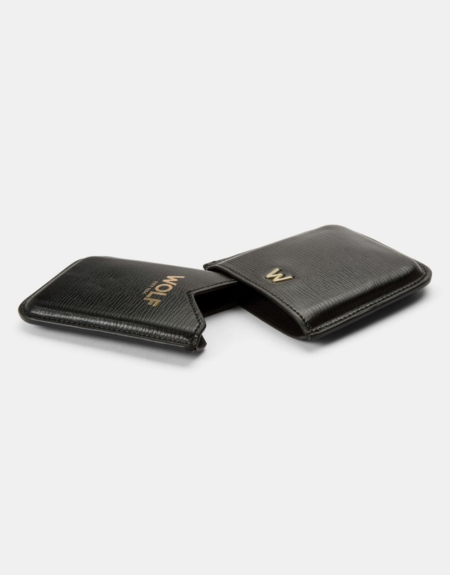 Wolf - Wolf Logo Molded Card Holder Black