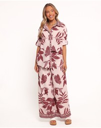 Petal & Pup - Karva Pant - Leaf Print