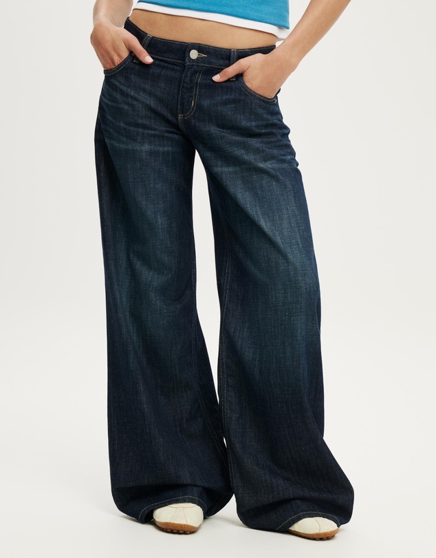 Cotton On - Low Rise Wide Jeans